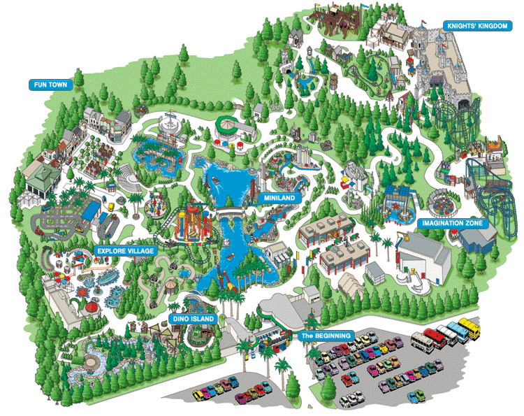 Attracties in LEGOLAND California